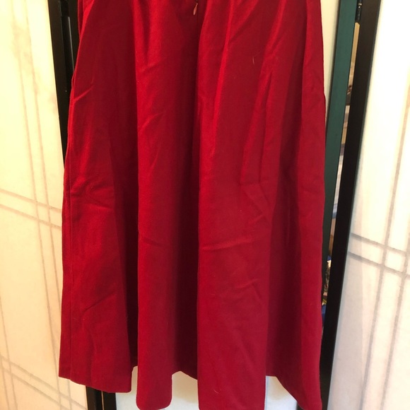 Vintage Tea Length Ted Wool Skirt - Picture 2 of 5